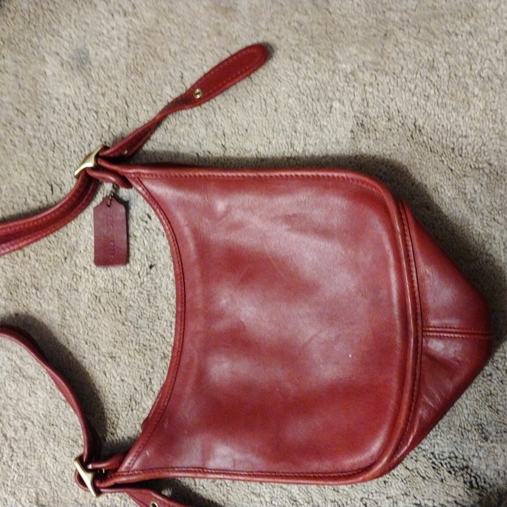 COACH Classics Janice's Legacy Red Hobo Bag 9950